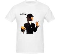 KJTEDZSXD mixia Badfinger Badfinger T Shirts for Men Crew Neck Manches Courtes(X-Large)