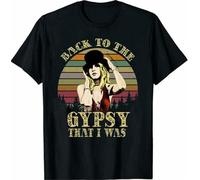 KJTEDZSXD mixia Stevie-Nicks Music Unisex T Shirt Funny Vintage Best Gift for Men Hot Manches Courtes(Medium)