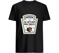 KJTEDZSXD Pas de Ketchup, Sauce Crue, skrrra T Shirt for Men Women Unisex Manches Courtes(Medium)