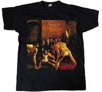 KJTEDZSXD Skid Row Slave to The Grind 1991 Album T-Shirt Manches Courtes(3X-Large)