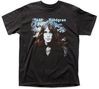 KJTEDZSXD Todd Rundgren Hermit T-Shirt Black Manches Courtes(Small)
