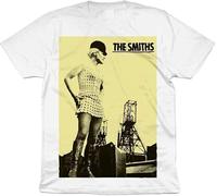 KJTEDZSXD WOD The Smiths Meat is Murder Tour 1985 Pale Yellow Organic T Shirt Morrissey Manches Courtes(Small)