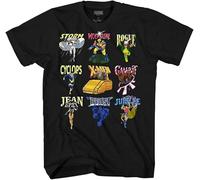 KJTEDZSXD X-Men 90's Animated Series Group Officially Licensed Adult T-Shirt Manches Courtes(Medium)