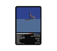KJUFE Couverture de l'album Tom Odell « Best Day Of My Life » - 1 affiche rétro en métal - Peinture en fer - Décoration murale - 20 x 30 cm
