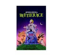 KJUFE Poster du film Beetlejuice 1988 Beetlejuice 1988 - Décoration pour chambre à coucher, bureau, chambre - Cadeau - 20 x 30 cm