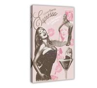 KJUFE Poster Sabrina Carpenter Short N' Sweet sur toile - Décoration murale pour salon, chambre à coucher - 20 x 30 cm