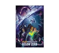 KJUFE Poster Subnautica Below Zero 63 sur toile pour décoration de chambre à coucher, bureau, cadeau (30 x 45 cm)