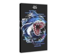 KJUFE Poster sur toile Game Sea-of-Thieves 21 - Décoration murale pour salon, chambre à coucher - 30 x 45 cm