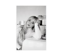 KJUFE Poster sur toile Sabrina Singer Carpenter - Décoration pour chambre à coucher, bureau, chambre - Cadeau - 30 x 45 cm