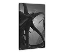 KJUFE Subnautica Poster sur toile Jeux électroniques 37 - Décoration pour chambre à coucher, bureau, chambre - Cadeau - 30 x 45 cm