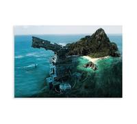 KJUFE Subnautica Poster sur toile Motif jeux électroniques 30 x 45 cm