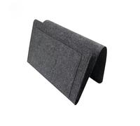KJUUQBZL 1pc Feutre Table de Chevet Organisateur Rangement Téléphone Répertoire Magazine Titulaire Poches Sac Suspendu for Lit Canapé Côté(Dark Grey)