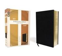 KJV Amplified Parallel Bible Large Print Bonded Leather Black Red Letter by Zondervan Zondervan (Auteur)