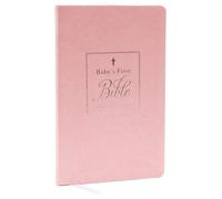 Kjv, Baby's First New Testament, Leathersoft, Pink, Red Letter, Comfort Print