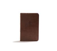 Kjv Compact Bible, Value Edition, Brown Leathertouch
