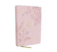 KJV Compact Large Print Bible, Pink Leathersoft, Red Letter, Comfort Print
