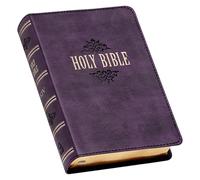 KJV Compact Large Print Lux-Leather Purple