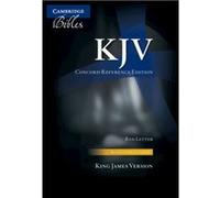 KJV Concord Reference Bible Black Calf Split Leather KJ564XR by Edited by Cambridge Bibles Edited by Cambridge Bibles (Auteur)