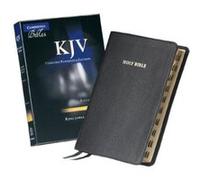 KJV Concord Reference Bible, Black Calfsplit Leather, Red Letter Text, Thumb Index KJ564:XRI - [Version Originale] Inconnu (Auteur)