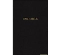 Kjv, Deluxe Reference Bible, Giant Print, Imitation Leather, Black, Indexed, Red Letter Edition