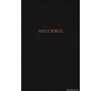 Kjv, Deluxe Reference Bible, Giant Print, Imitation Leather, Black, Indexed, Red Letter Edition
