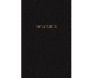 Kjv, Deluxe Reference Bible, Giant Print, Imitation Leather, Black, Red Letter Edition