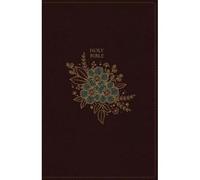 Kjv, Deluxe Reference Bible, Personal Size Giant Print, Imitation Leather, Burgundy, Indexed, Red Letter Edition