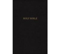 KJV, Deluxe Reference Bible, Super Giant Print, Imitation Leather, Black, Red Le 9780785215660