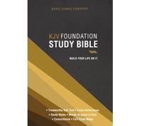 Kjv, Foundation Study Bible, Hardcover, Red Letter