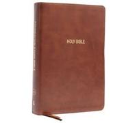 KJV Foundation Study Bible Large Print Leathersoft Brown Red Letter Comfort Print by Thomas Nelson Thomas Nelson (Auteur)
