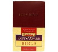 KJV Gift and Award Bible Burgundy by Created by Hendrickson Publishers