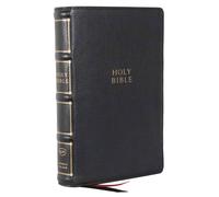 Kjv Holy Bible: Compact Bible With 43,000 Center-Column Cross References, Black Genuine Leather, Red Letter, Comfort Print: King James Version