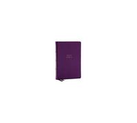 Kjv Holy Bible: Compact Bible With 43,000 Center-Column Cross References, Purple Leathersoft, Red Letter, Comfort Print: King James Version
