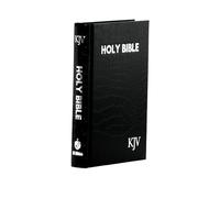 KJV HOLY BIBLE - COMPACT - HARD BOUND (BLACK)