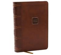 Kjv Holy Bible: Compact With 43,000 Cross References, Brown Leathersoft, Red Letter, Comfort Print: King James Version
