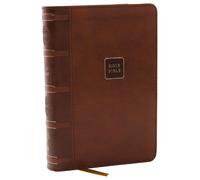 Kjv Holy Bible: Compact With 43,000 Cross References, Brown Leathersoft, Red Letter, Comfort Print: King James Version