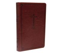 KJV Holy Bible: Deluxe Gift, Brown Leathersoft, Red Letter, Comfort Print: King James Version