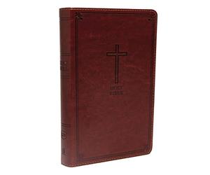 KJV Holy Bible: Deluxe Gift, Brown Leathersoft, Red Letter, Comfort Print: King James Version