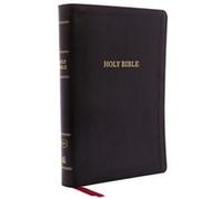 KJV Holy Bible: Giant Print with 53,000 Cross References, Deluxe Black Leathersoft, Red Letter, Comfort Print (Thumb Indexed): King James Version