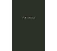 KJV Holy Bible: Gift and Award, Green Leather-Look, Red Letter, Comfort (Poche)