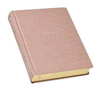 KJV Holy Bible, Large Print Note-Taking Bible, Faux Leather Hardcover - King James Version, Pearlescent Mauve