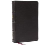 KJV Holy Bible Large Print SingleColumn with 43000 EndofVerse Cross References Black Genuine Leather Personal Size Red Letter Comfort Print King James Ver Thomas Nelson (Auteur)