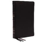 Kjv Holy Bible: Large Print Thinline, Black Goatskin Leather, Premier Collection, Red Letter, Comfort Print (Thumb Indexed): King James Version