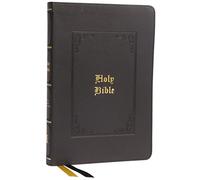 KJV Holy Bible: Large Print Thinline, Black Leathersoft, Red Letter, Comfort Print: King James Version