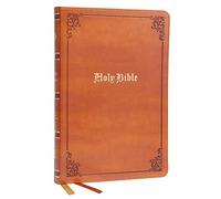 Kjv Holy Bible: Large Print Thinline, Tan Leathersoft, Red Letter, Comfort Print: King James Version