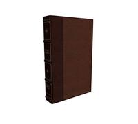 Kjv Holy Bible: Large Print Verse-By-Verse With Cross References, Brown Leathersoft, Comfort Print: King James Version (Maclaren Series)