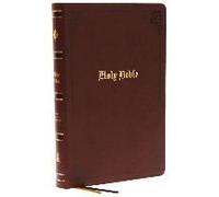 Kjv Holy Bible: Large Print With 53,000 Center-Column Cross References, Brown Bonded Leather, Red Letter, Comfort Print: King James Version