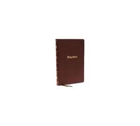 Kjv Holy Bible: Large Print With 53,000 Center-Column Cross References, Brown Bonded Leather, Red Letter, Comfort Print: King James Version