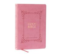 KJV Holy Bible: Large Print with 53,000 Center-Column Cross References, Pink