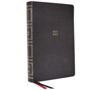 Kjv Holy Bible: Paragraph-Style Large Print Thinline With 43,000 Cross References, Black Genuine Leather, Red Letter, Comfort Print (Thumb Indexed): King James Version